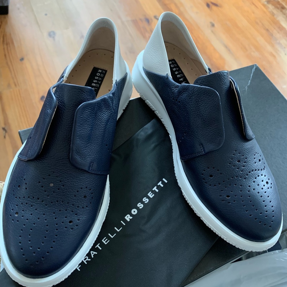 Fratelli Rossetti Leather Slip-ons size 35.5